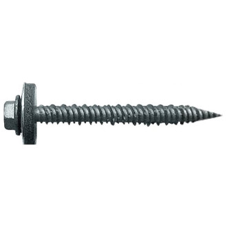 Винт по бетону Skreppro ScWp(EPDM)-6,3x55 Дакромет, 150 шт.