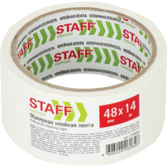 Малярная креппированная клейкая лента Staff 229060