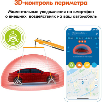 Охранно-телематичекий комплекс StarLine S66 v2 BT