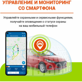 Охранно-телематичекий комплекс StarLine S96 v2