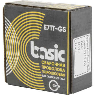 Порошковая проволока сварочная Start Basic e71t-gs д.1,0 (5кг)