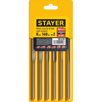 Набор надфилей STAYER 16013-H6