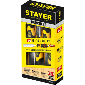 Набор стамесок-долот STAYER Hercules