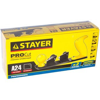 Кромочный рубанок по гипсокартону STAYER 18855