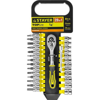 Набор торцевых головок STAYER STANDARD