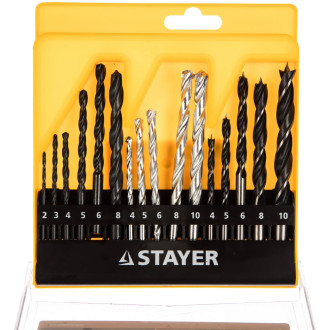 Набор сверл STAYER STANDARD