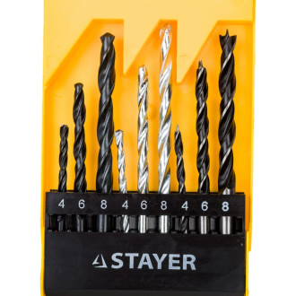 Набор сверл STAYER STANDARD