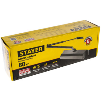 Дверной доводчик STAYER 37915-80