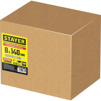 Полипропиленовый дюбель-гвоздь STAYER 8x140 мм (300 шт.)