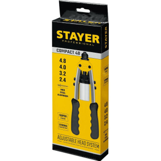 Двуручный компактный заклепочник для заклепок STAYER Professional HERCULES R-700