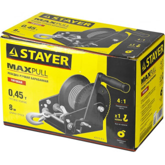 Ручная барабанная лебедка STAYER MASTER