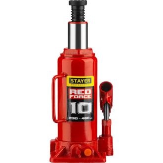 Гидравлический бутылочный домкрат STAYER RED FORCE