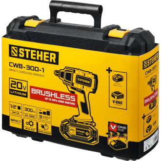 Бесщеточный гайковерт STEHER CWB-300-1