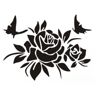 Виниловый трафарет STMDECOR Идилия