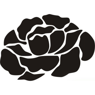 Виниловый трафарет STMDECOR Одинокая роза
