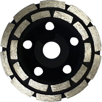Алмазная чашка по бетону Strong стд-145 180 мм, SEGMENT, черная