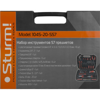 Набор инструментов Sturm 1045-20-S57