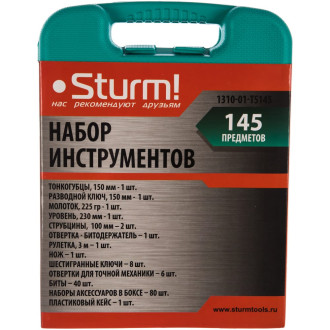 Набор инструментов Sturm 1310-01-TS145