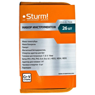 Набор инструмента для дома Sturm 1310-01-TS26