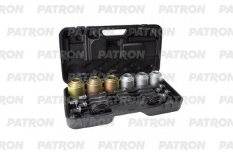 Универсальный набор для замены сайлентблоков, втулок и подшипников Patron P-933T1