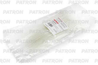 Комплект пластиковых хомутов PATRON P25200W