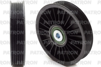 Ролик промежуточный поликлинового ремня VOLVO S40/S60/S70/S80 1.6/1.8/2.0/2.4/2.5/2.8/2.9/3.0 98-, V40/V70 1.6-2.5 99-, С70 2.0-2.5 99-, XC7 PATRON PT36250