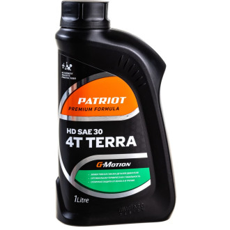Минеральное масло 4T Patriot G-Motion HD SAE 30 TERRA