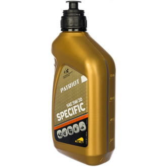 Всесезонное полусинтетическое масло для 4-х тактных двигателей Patriot SPECIFIC HIGH-TECH 5W-30