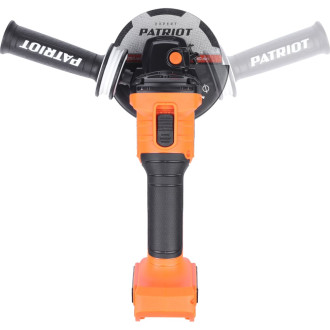 Аккумуляторная углошлифовальная машина Patriot AG 125L UES