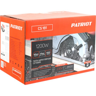 Циркулярная пила Patriot CS 181