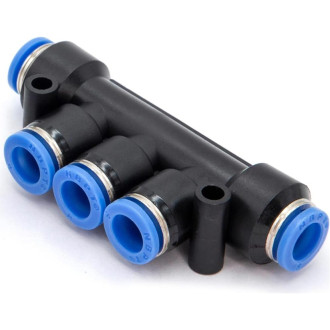 Фитинг цанговый разветвитель Pegas pneumatic 5402