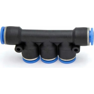 Фитинг цанговый разветвитель Pegas pneumatic 5404