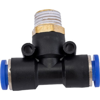 Цанговый Т-образный фитинг Pegas pneumatic 5502