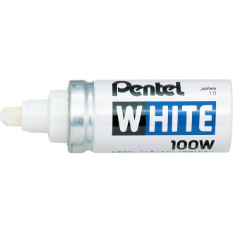 Перманентный маркер Pentel White