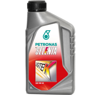 Синтетическое моторное масло Petronas SELENIA DIGITEK. 0W40, SAE 0W-40, API SN, ACEA A3/B4