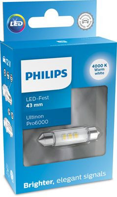 Автолампа PHILIPS C5W, SV8.5/8