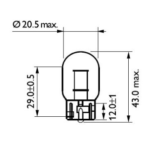 Автолампа PHILIPS 12065B2