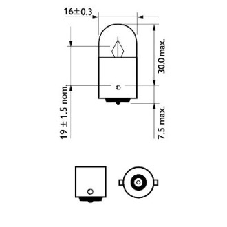 Автолампа PHILIPS 12821LLECOB2