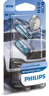 Автолампа PHILIPS WhiteVision ultra
