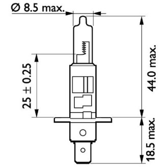 Автолампа PHILIPS 13258MDC1