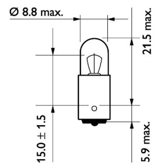 Автолампа PHILIPS 13929B2