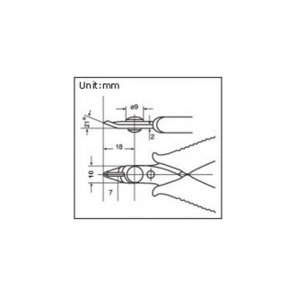 Антистатические кусачки Pro'sKit 1PK-211