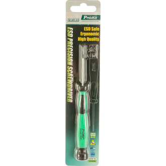 Антистатическая отвертка Pro'sKit SD-083-S4