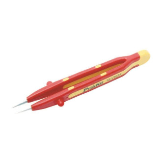 Прямой тонкий изолированный пинцет Pro'sKit TZ-V302A