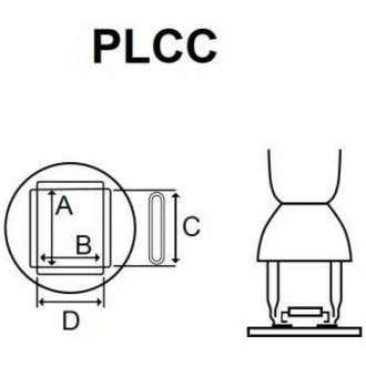 Насадка ProsKit PLCC 9SS-900-O