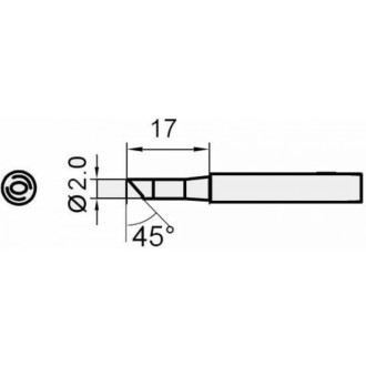 Жало для паяльника ProsKit 5SI-216N-2C