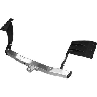 Фаркоп для MITSUBISHI Outlander XL 2007-2012/ CITROEN С-Сrosser PT Group ТСУ тип F с нержавеющей накладкой