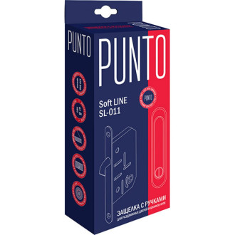 Ручка для раздвижных дверей Punto Soft LINE SL-011 AB