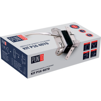 Врезной цилиндровый замок Punto KIT P16 4070 CRONA