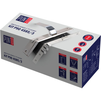 Цилиндровый врезной замок Punto KIT P90 4585/3 ORION SN/CP